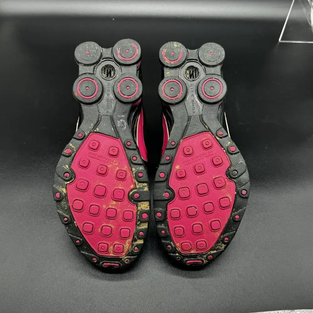 Nike Shox 2011 Size 5Y Youth Black Pink 616542-060 GUC READ LISTING